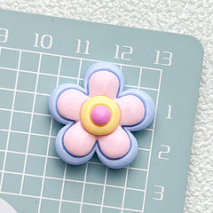 DIY Flower Charms Accessories – Customizable Phone Case, Hairpin, Fridge Magnet & Keychain Set