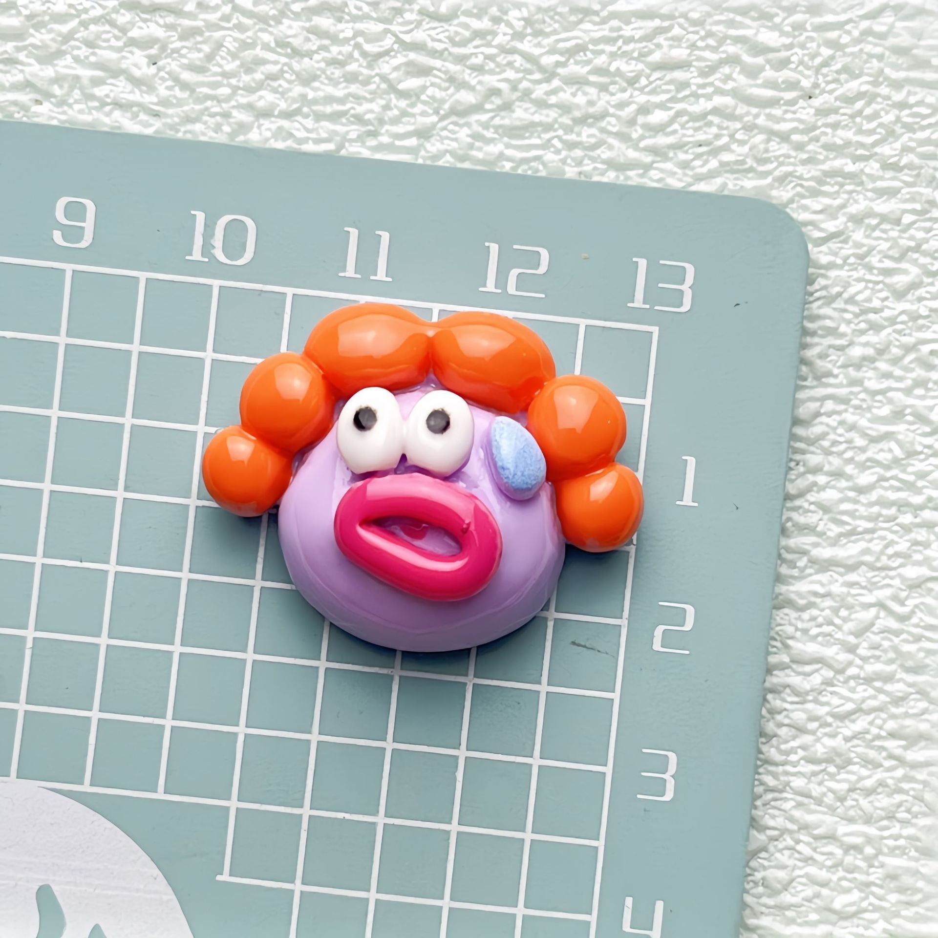 DIY  Mouth Charms Accessories – Customizable Phone Case, Hairpin, Fridge Magnet & Keychain Set