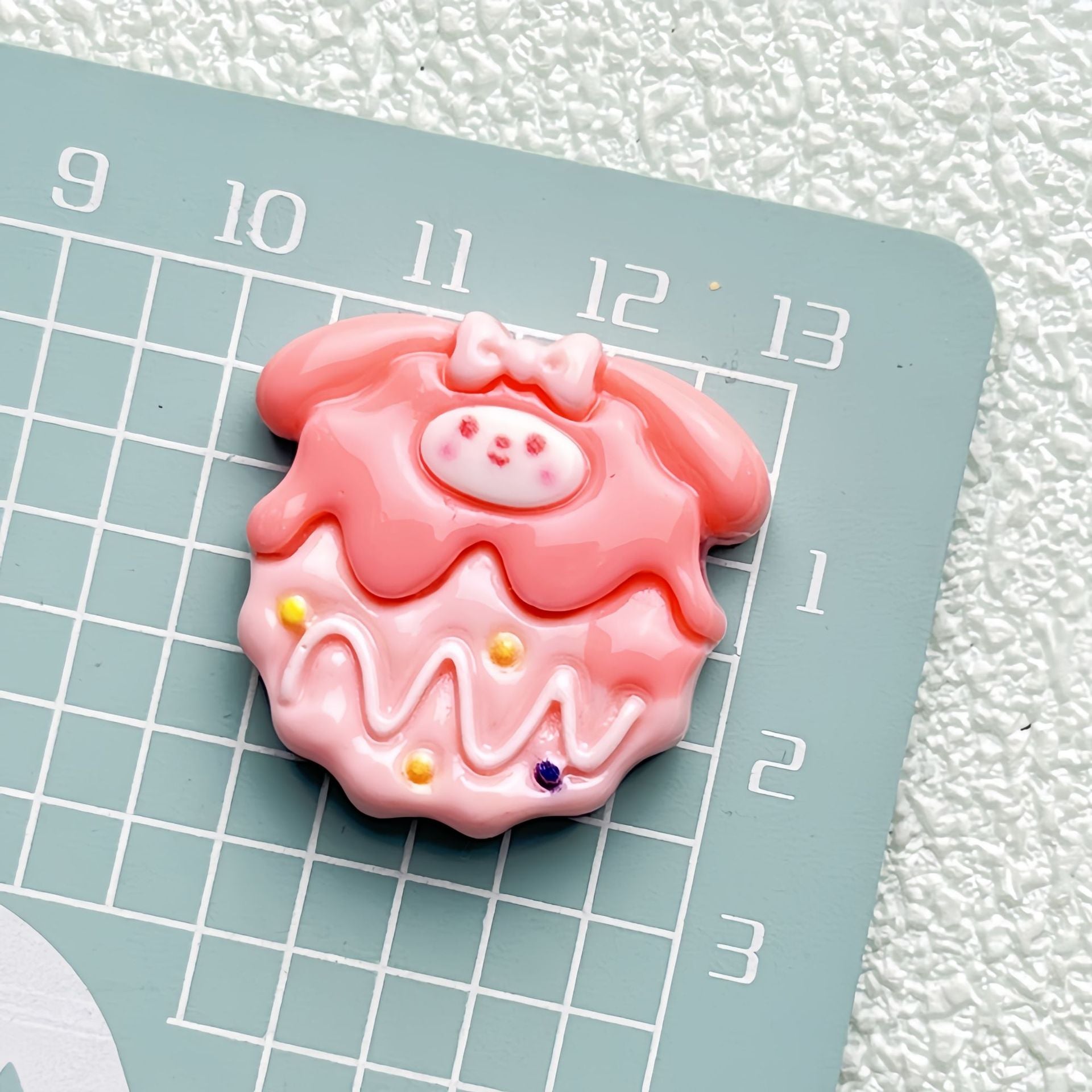 DIY Animal Cookies  Charms Accessories – Customizable Phone Case, Hairpin, Fridge Magnet & Keychain Set