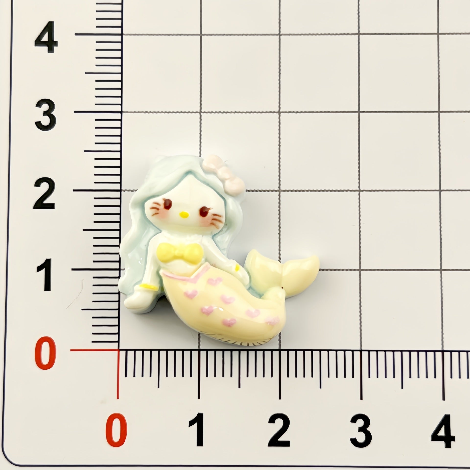 DIY Mermaid Kitten Charms Accessories – Customizable Phone Case, Hairpin, Fridge Magnet & Keychain Set