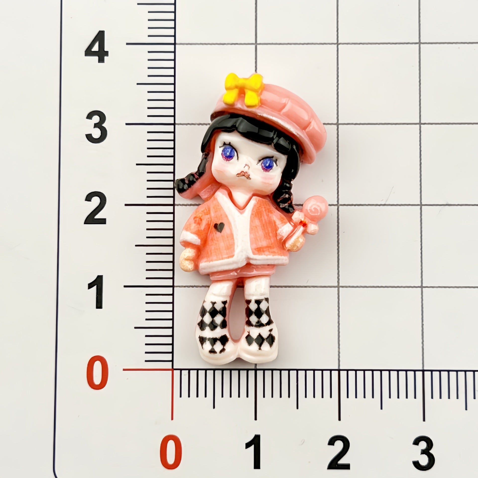 DIY  Calli Lily Girl Charms Accessories – Customizable Phone Case, Hairpin, Fridge Magnet & Keychain Set