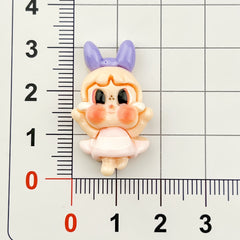 DIY Crying Baby Girl  Charms Accessories – Customizable Phone Case, Hairpin, Fridge Magnet & Keychain Set
