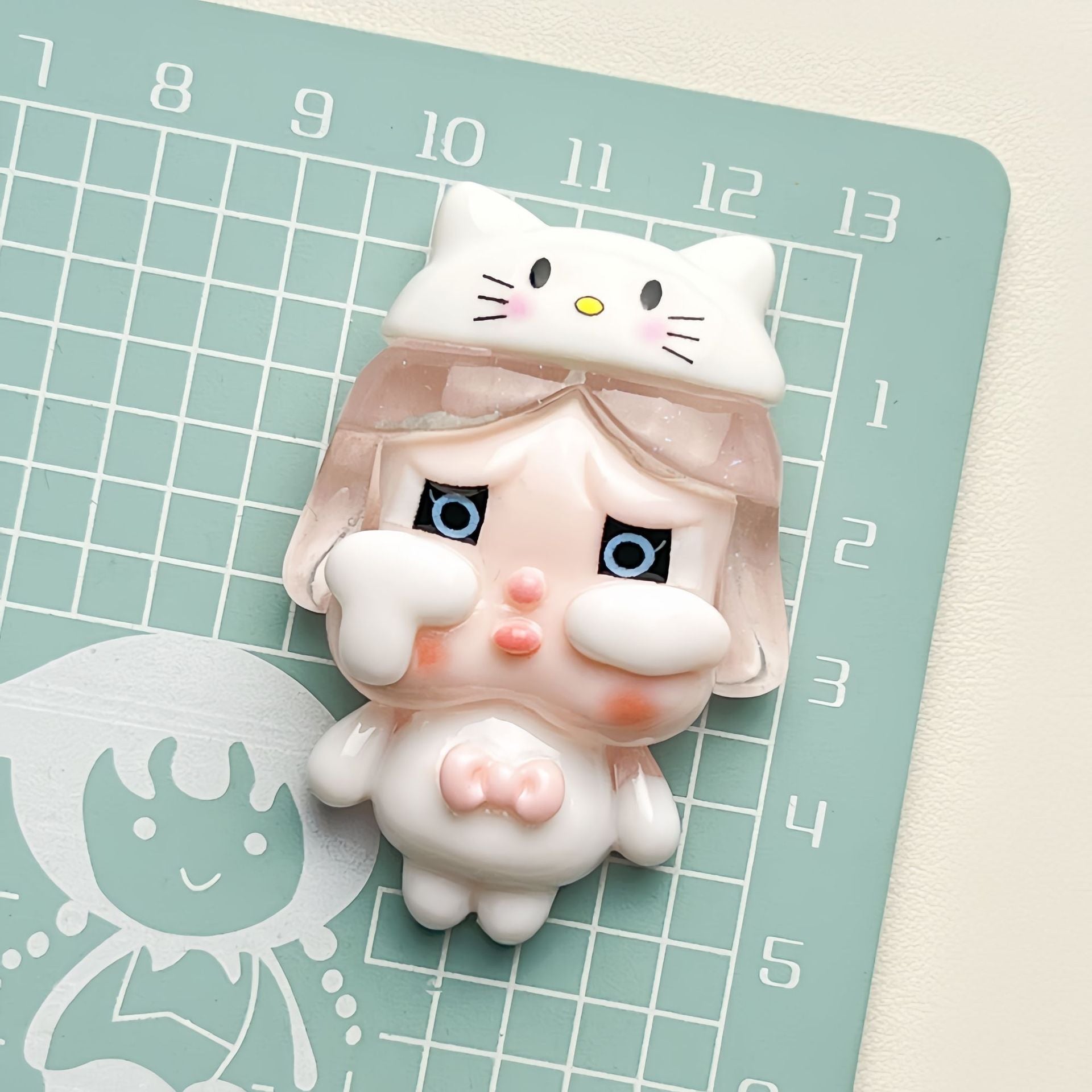 DIY Crying Baby Charms Accessories – Customizable Phone Case, Hairpin, Fridge Magnet & Keychain Set