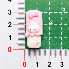 DIY Play Animal Chocolate Bar Charms Accessories – Customizable Phone Case, Hairpin, Fridge Magnet & Keychain Set