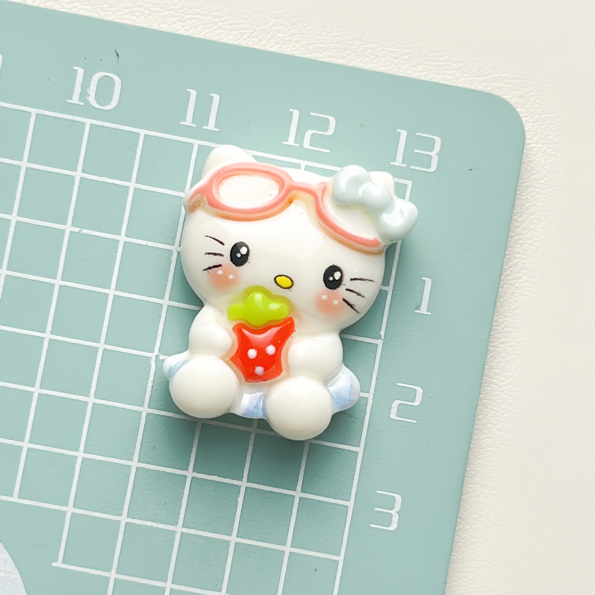 DIY  Camping Sanrio Charms Accessories – Customizable Phone Case, Hairpin, Fridge Magnet & Keychain Set