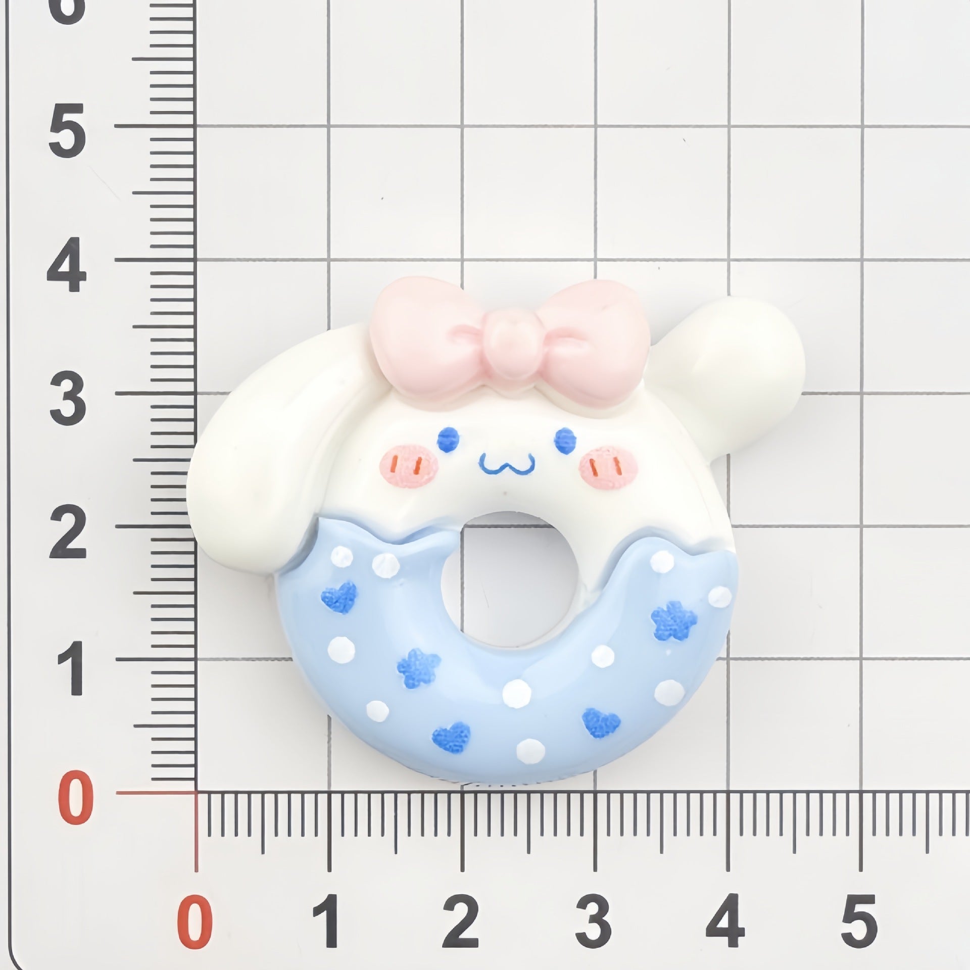 DIY Food Play Little Gull Donut  Charms Accessories – Customizable Phone Case, Hairpin, Fridge Magnet & Keychain Set