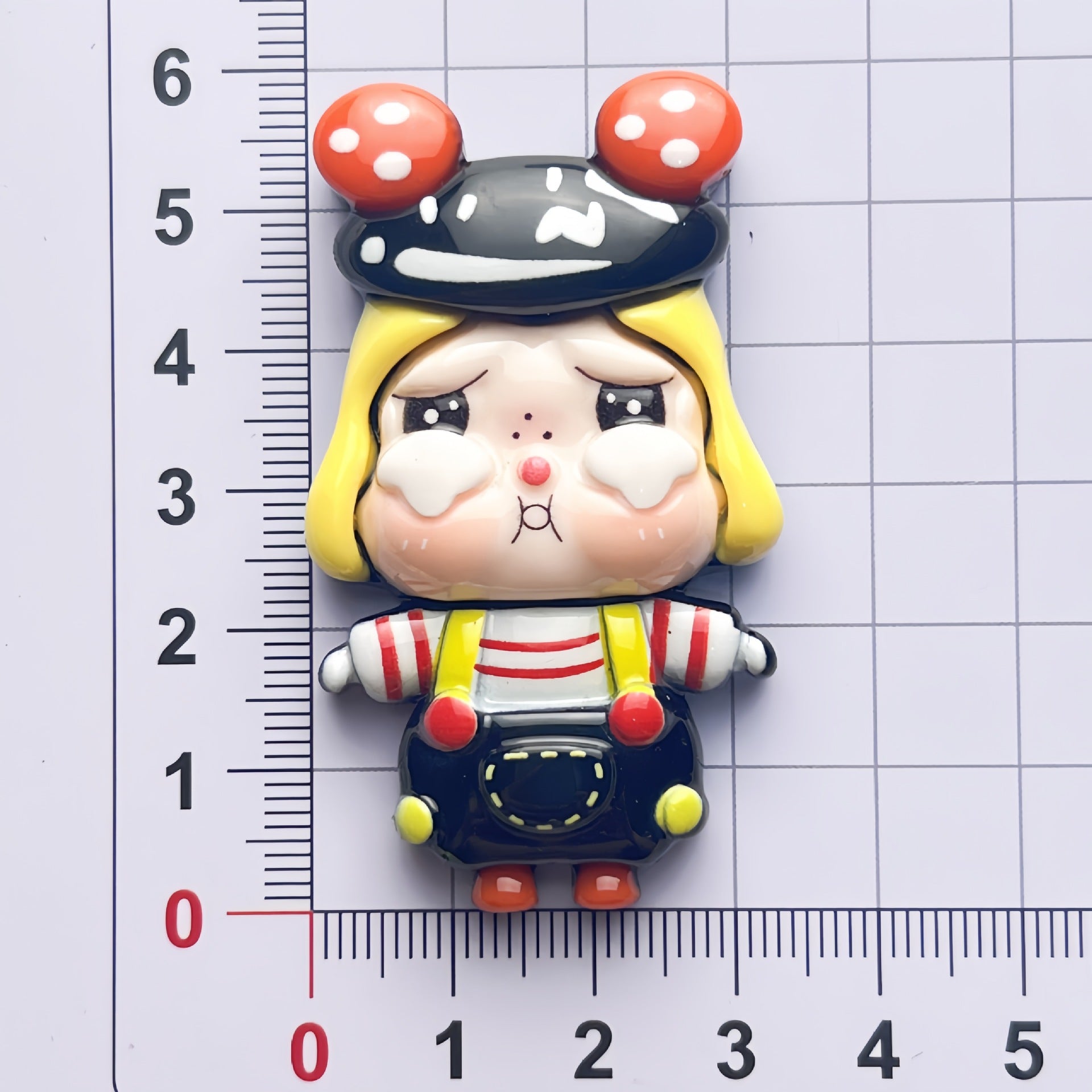 DIY Multi-color Hat Ugly Baby Charms Accessories – Customizable Phone Case, Hairpin, Fridge Magnet & Keychain Set