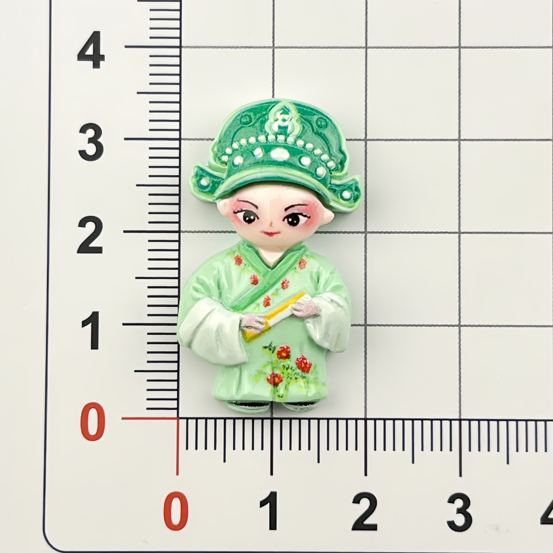 DIY  Ancient Costume Characters Charms Accessories – Customizable Phone Case, Hairpin, Fridge Magnet & Keychain Set