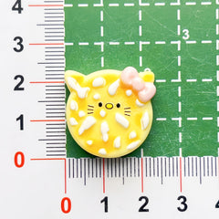 DIY Animal Snow Cake Charms Accessories – Customizable Phone Case, Hairpin, Fridge Magnet & Keychain Set