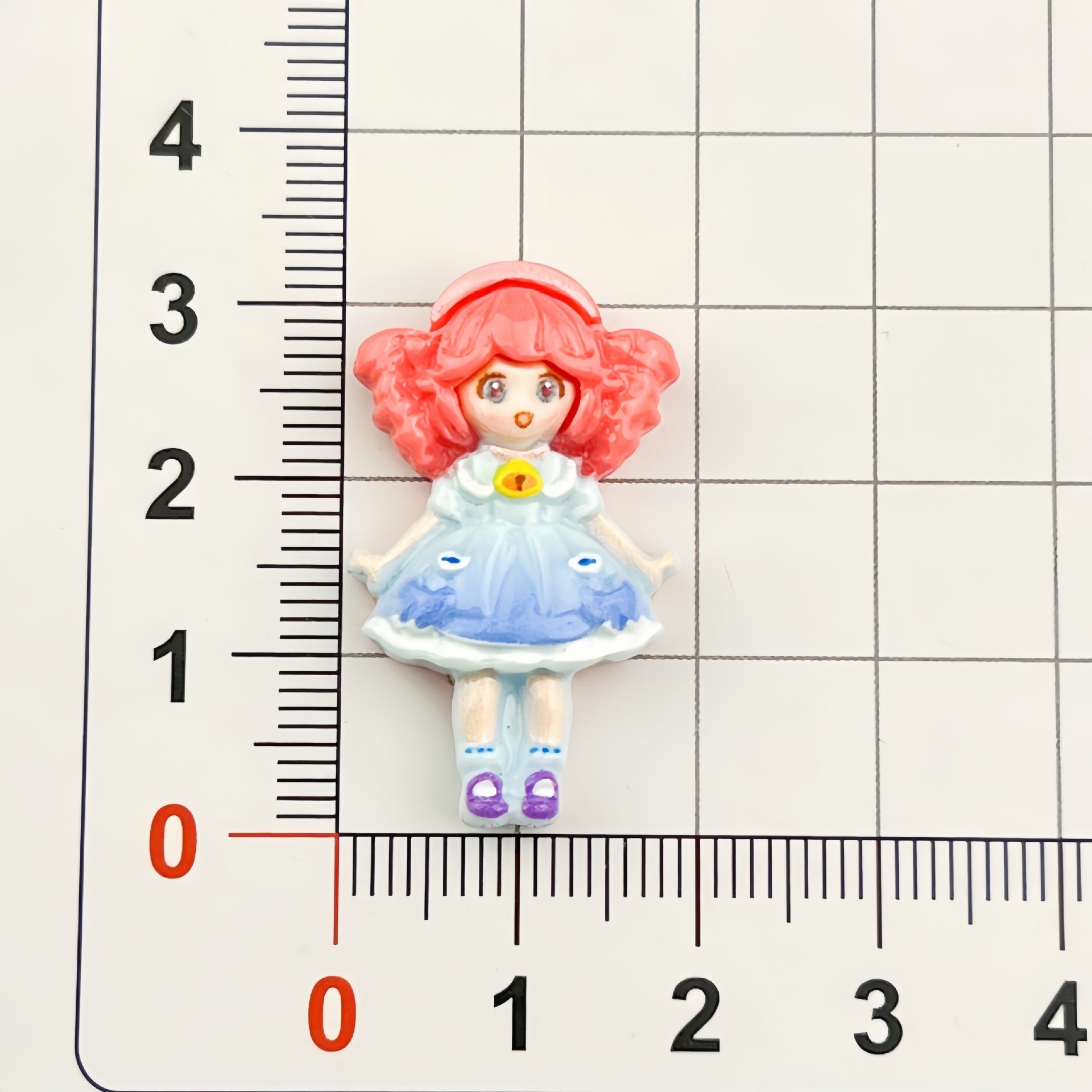 DIY Anime Girl Charms Accessories – Customizable Phone Case, Hairpin, Fridge Magnet & Keychain Set