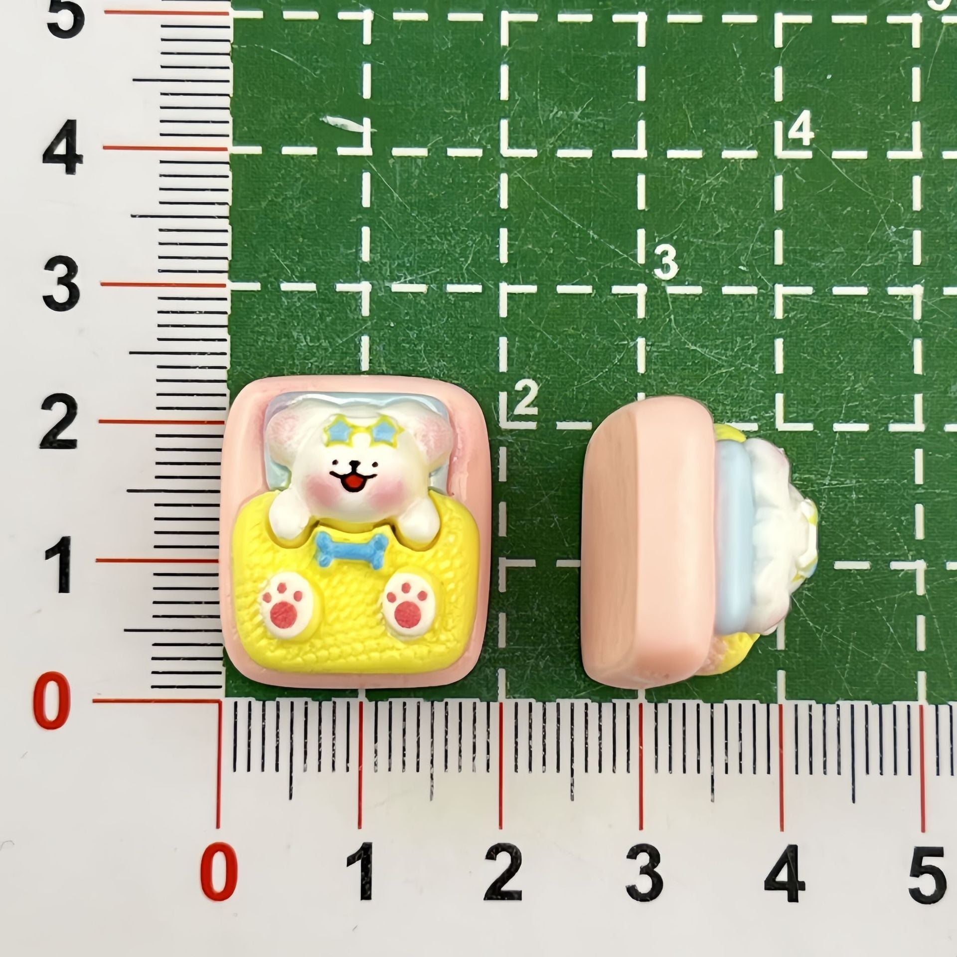 DIY  Cute Animal Sandwich Cookies  Charms Accessories – Customizable Phone Case, Hairpin, Fridge Magnet & Keychain Set