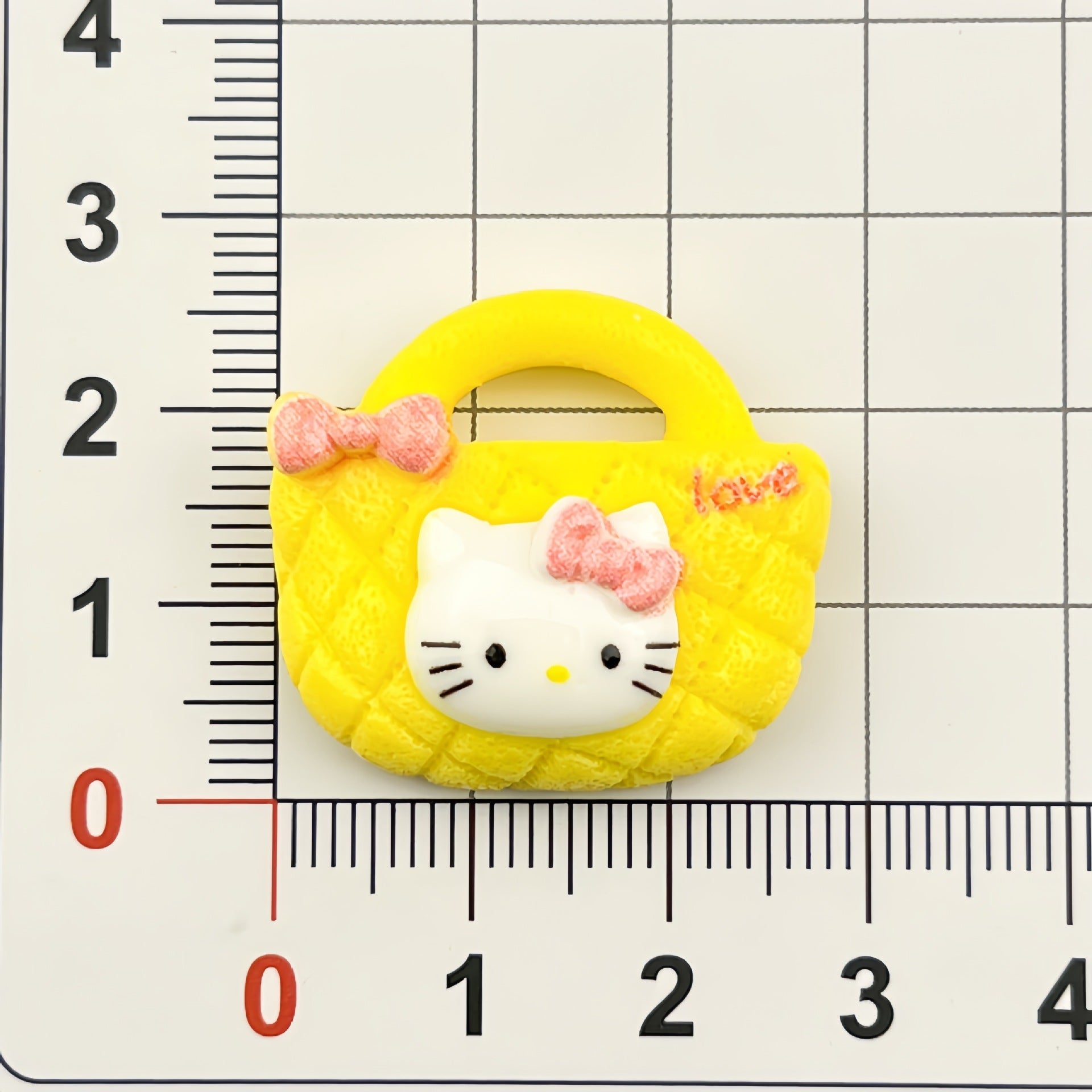 DIY KT Cat Bag Charms Accessories – Customizable Phone Case, Hairpin, Fridge Magnet & Keychain Set
