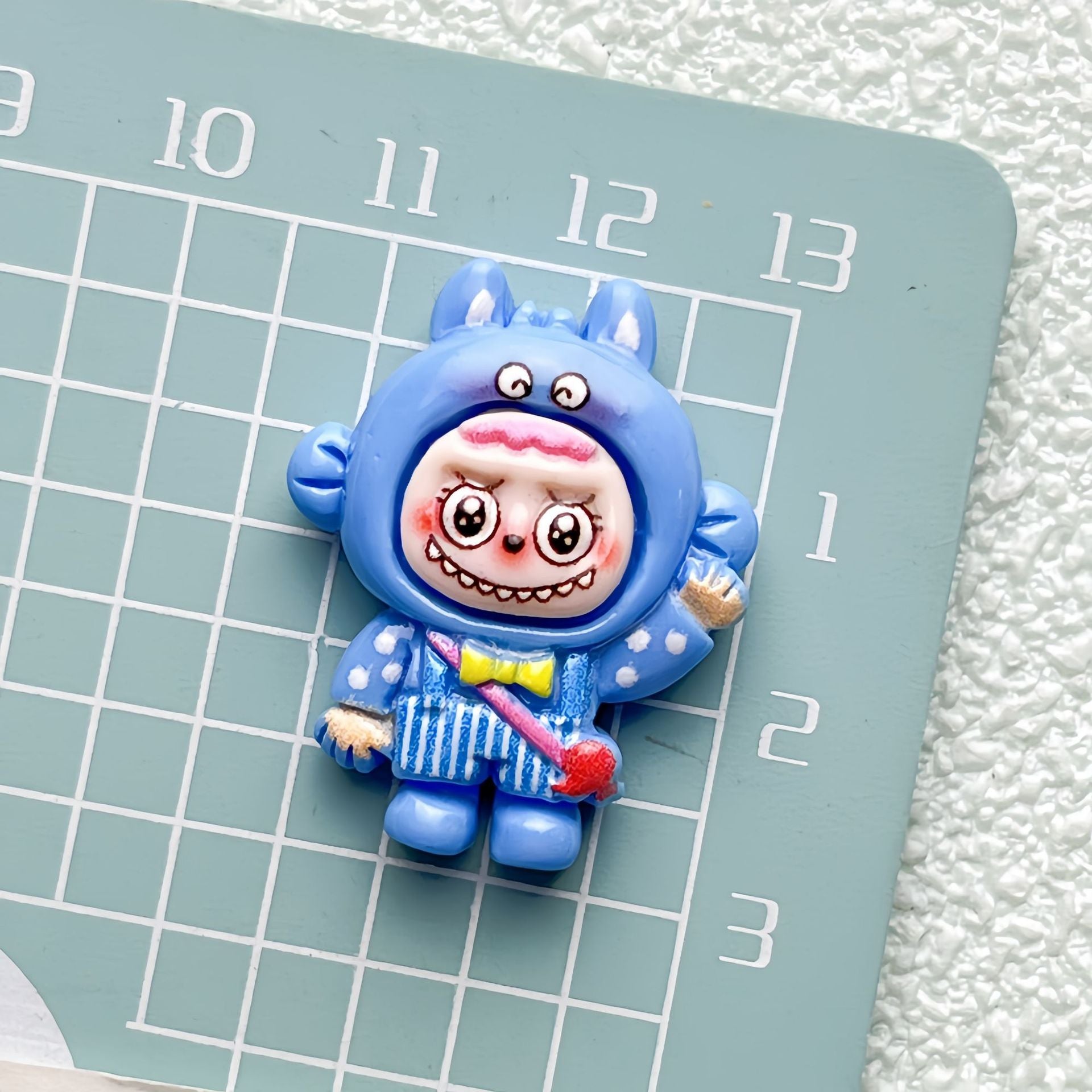 DIY Cartoon Funny Dress-Up Charms Accessories – Customizable Phone Case, Hairpin, Fridge Magnet & Keychain Set