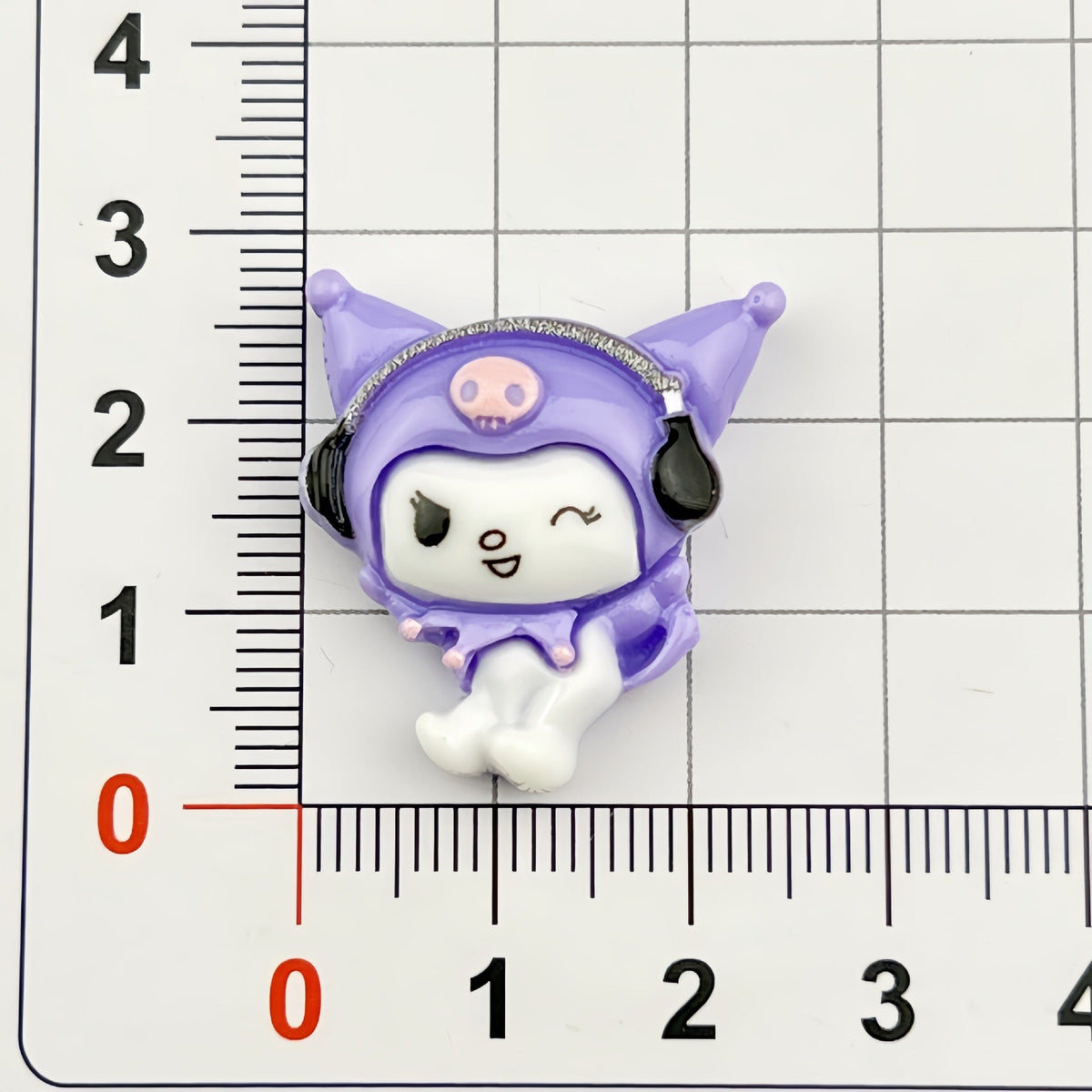 DIY  Musician Purple Rice Charms Accessories – Customizable Phone Case, Hairpin, Fridge Magnet & Keychain Set