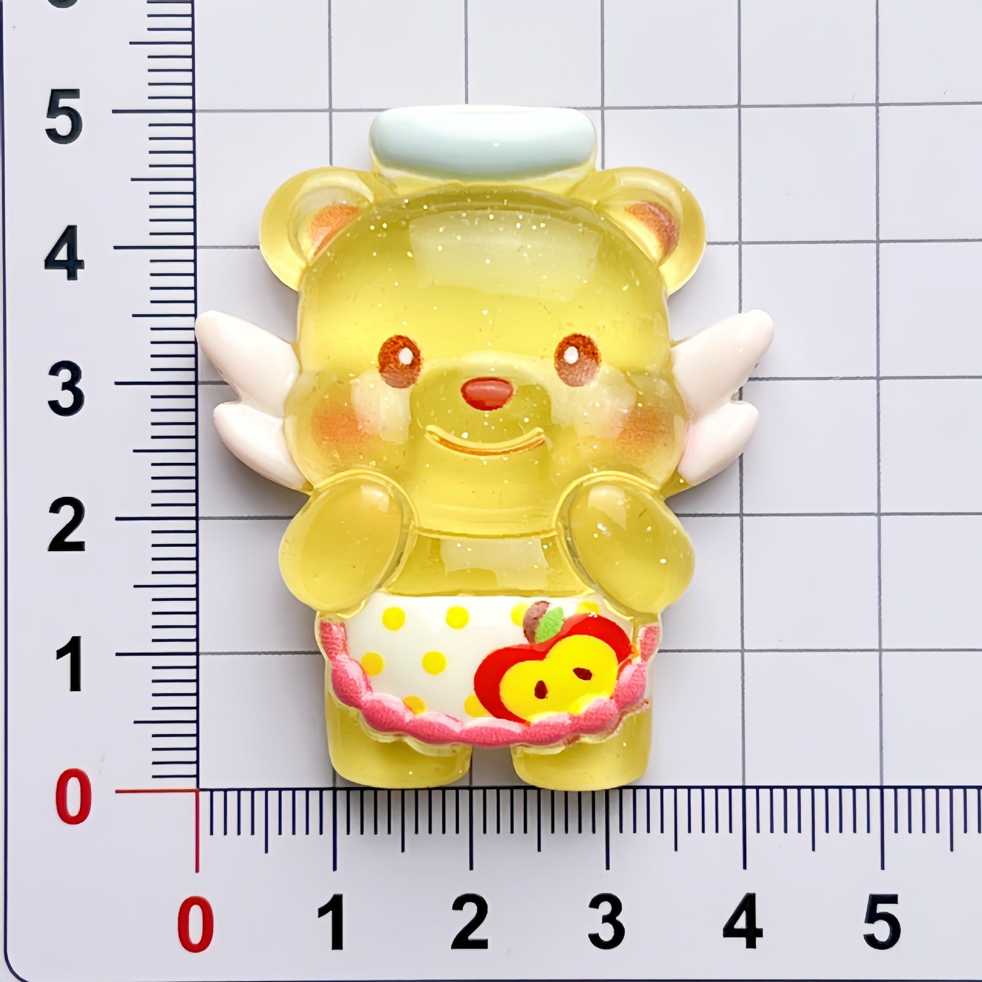 DIY   Bear Charms Accessories – Customizable Phone Case, Hairpin, Fridge Magnet & Keychain Set
