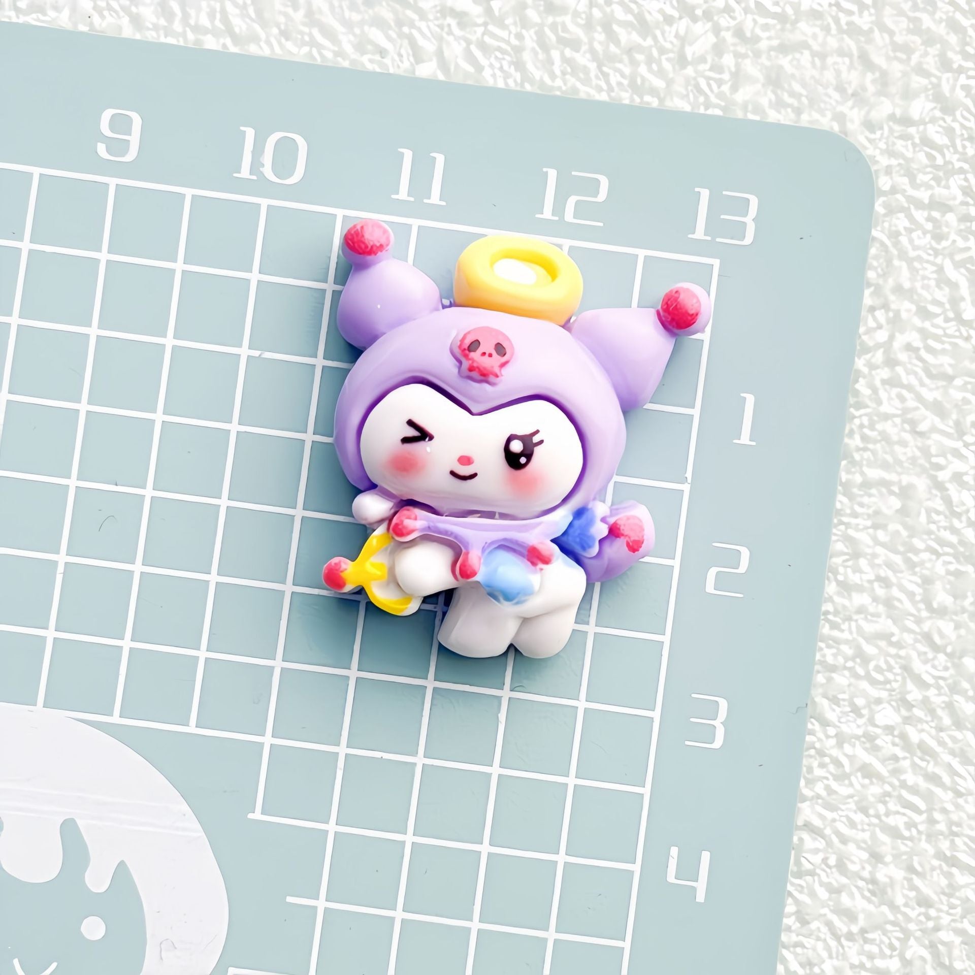 DIY  Little Ou  Charms Accessories – Customizable Phone Case, Hairpin, Fridge Magnet & Keychain Set
