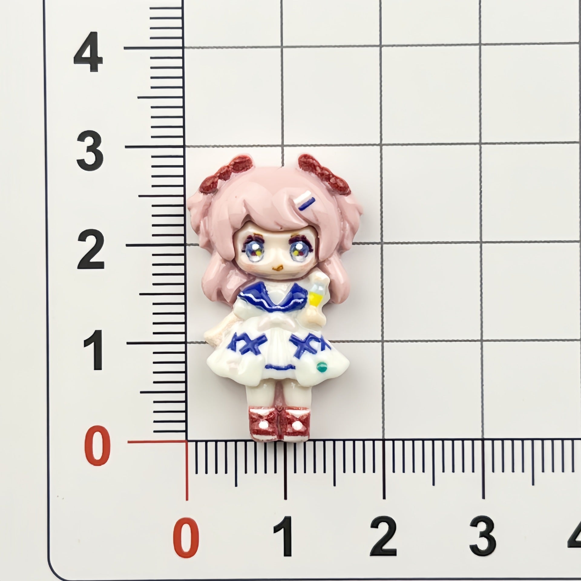 DIY Little Angel Cute Girl Charms Accessories – Customizable Phone Case, Hairpin, Fridge Magnet & Keychain Set