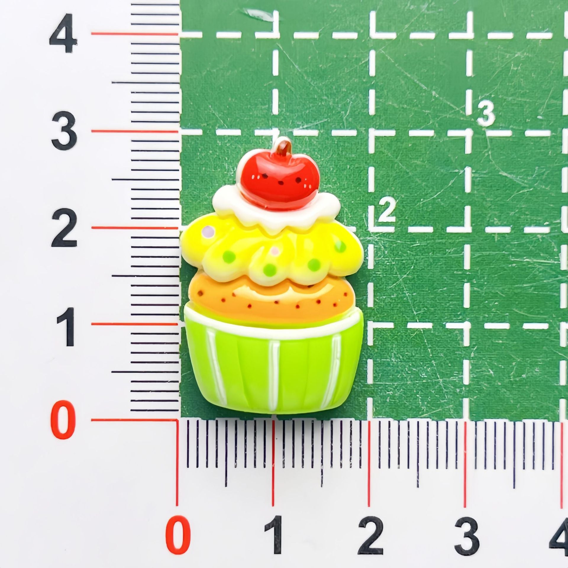 DIY Food Play Fruit Cake Charms Accessories – Customizable Phone Case, Hairpin, Fridge Magnet & Keychain Set