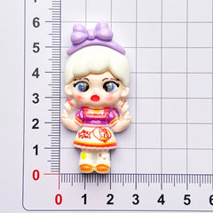 DIY Kids Wearing Duck Hats Charms Accessories – Customizable Phone Case, Hairpin, Fridge Magnet & Keychain Set
