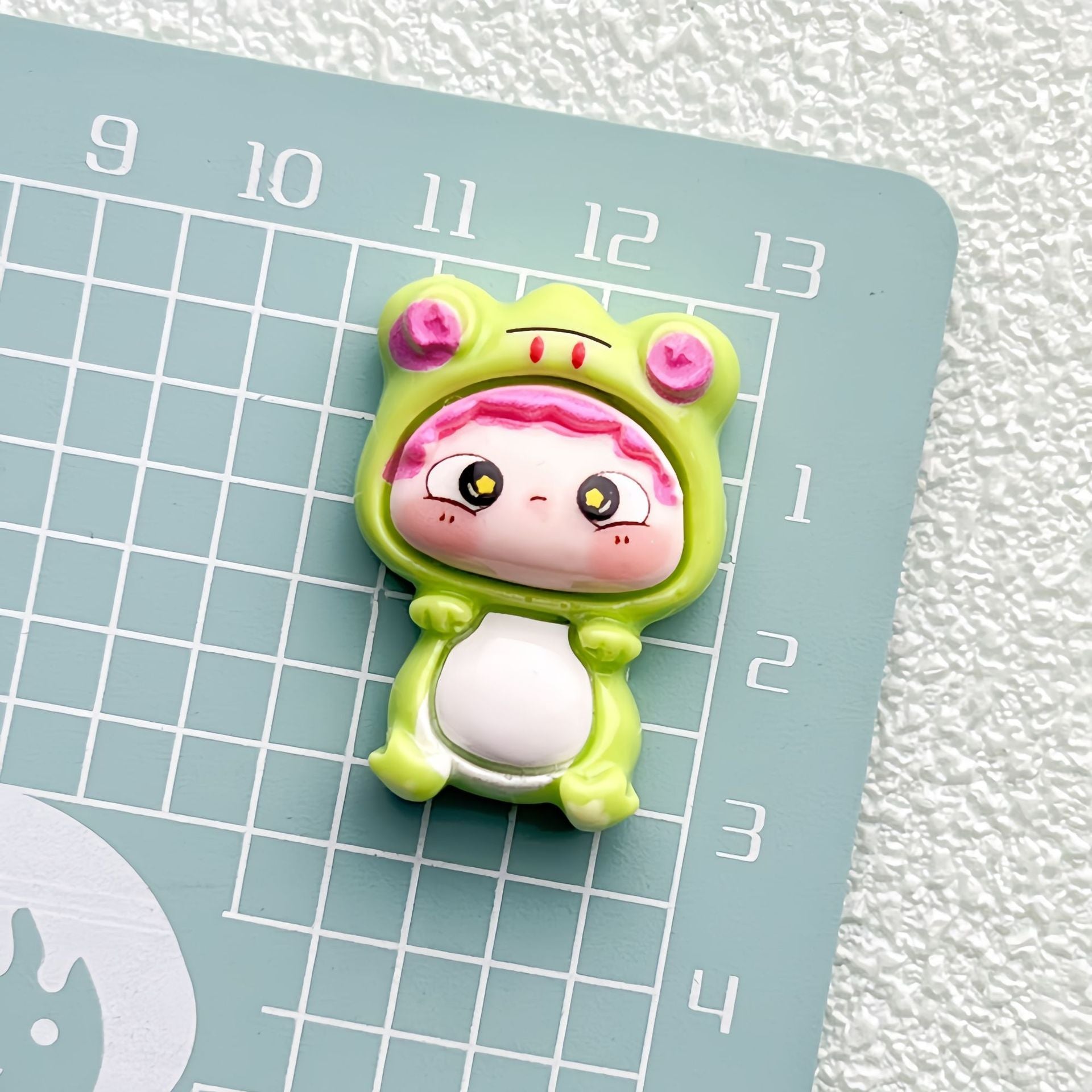 DIY Glossy Charms Accessories – Customizable Phone Case, Hairpin, Fridge Magnet & Keychain Set