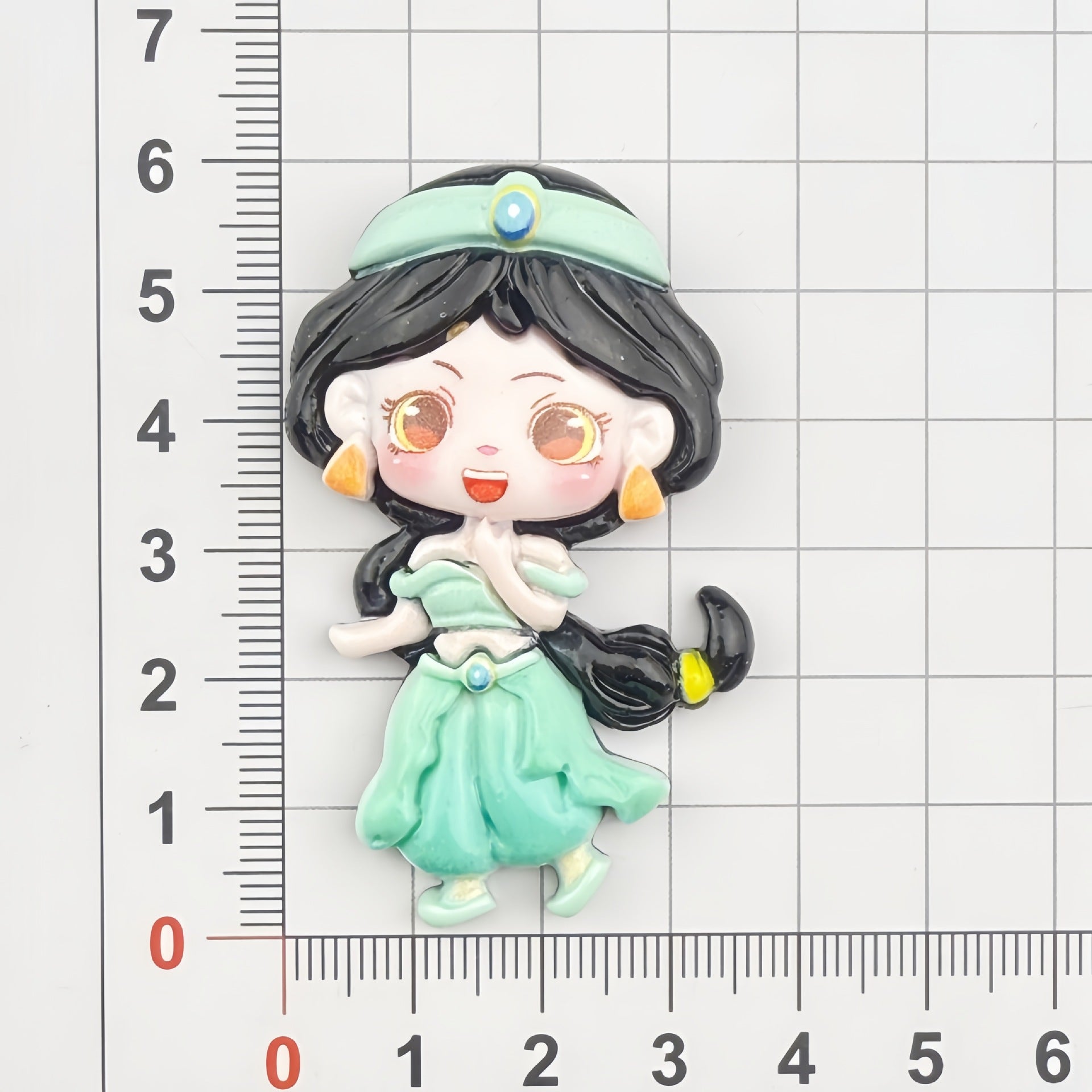 DIY  Princess  Cartoon Charms Accessories – Customizable Phone Case, Hairpin, Fridge Magnet & Keychain Set