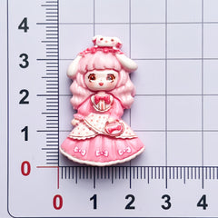 DIY  Dance Princess Charms Accessories – Customizable Phone Case, Hairpin, Fridge Magnet & Keychain Set