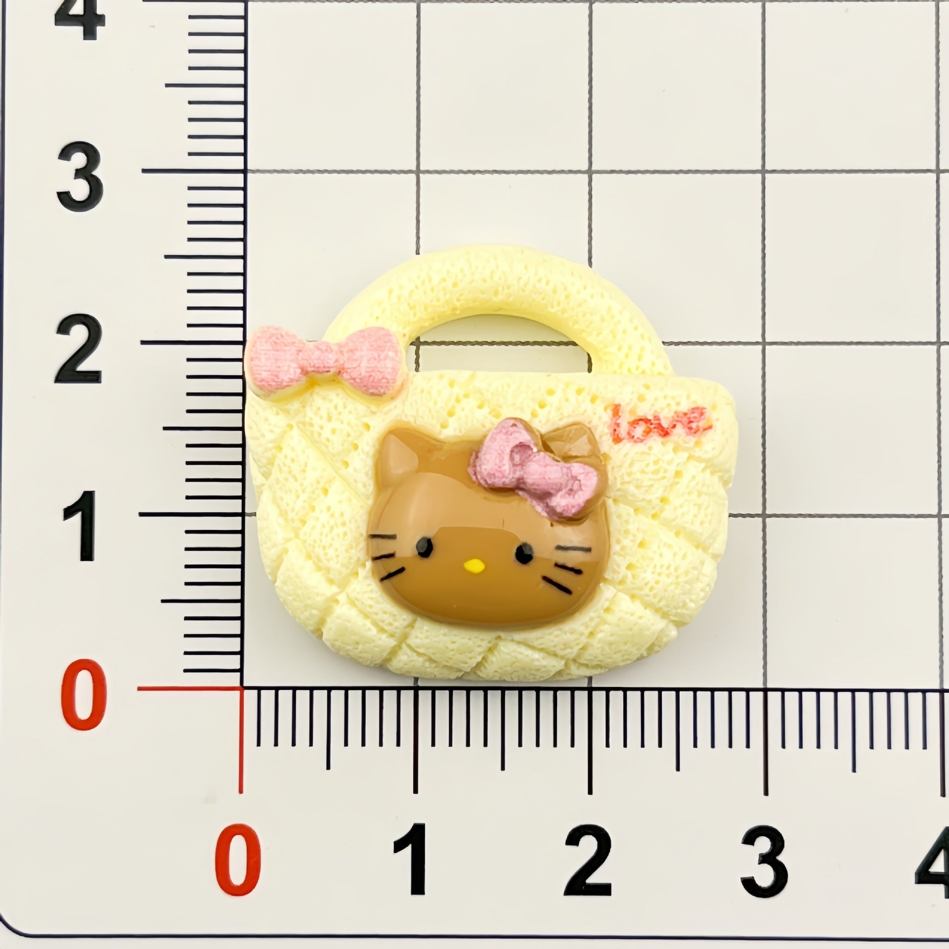 DIY KT Cat Bag Charms Accessories – Customizable Phone Case, Hairpin, Fridge Magnet & Keychain Set
