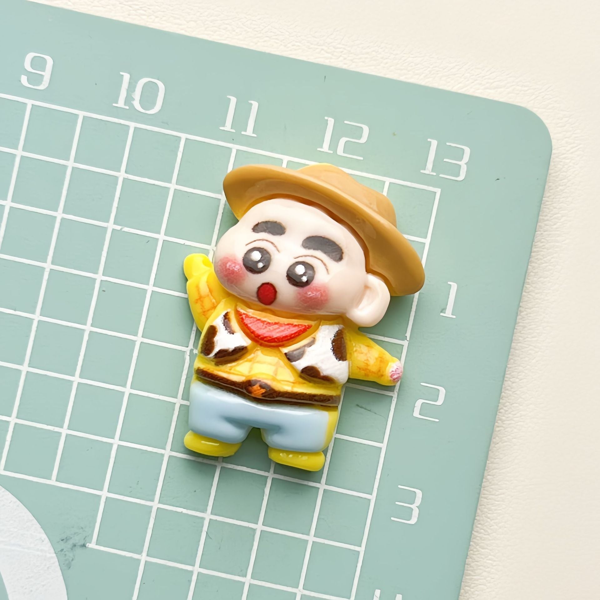 DIY Toy Story Shin-chan  Charms Accessories – Customizable Phone Case, Hairpin, Fridge Magnet & Keychain Set