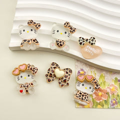 DIY Print Kitten Charms Accessories – Customizable Phone Case, Hairpin, Fridge Magnet & Keychain Set