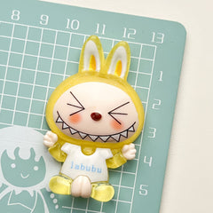 DIY Glow Large Funny Figurine Charms Accessories – Customizable Phone Case, Hairpin, Fridge Magnet & Keychain Set