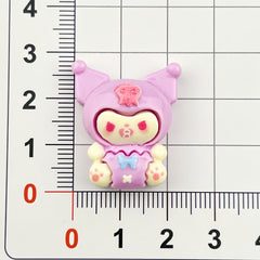 DIY Cartoon Gift Box Sanrio Charms Accessories – Customizable Phone Case, Hairpin, Fridge Magnet & Keychain Set