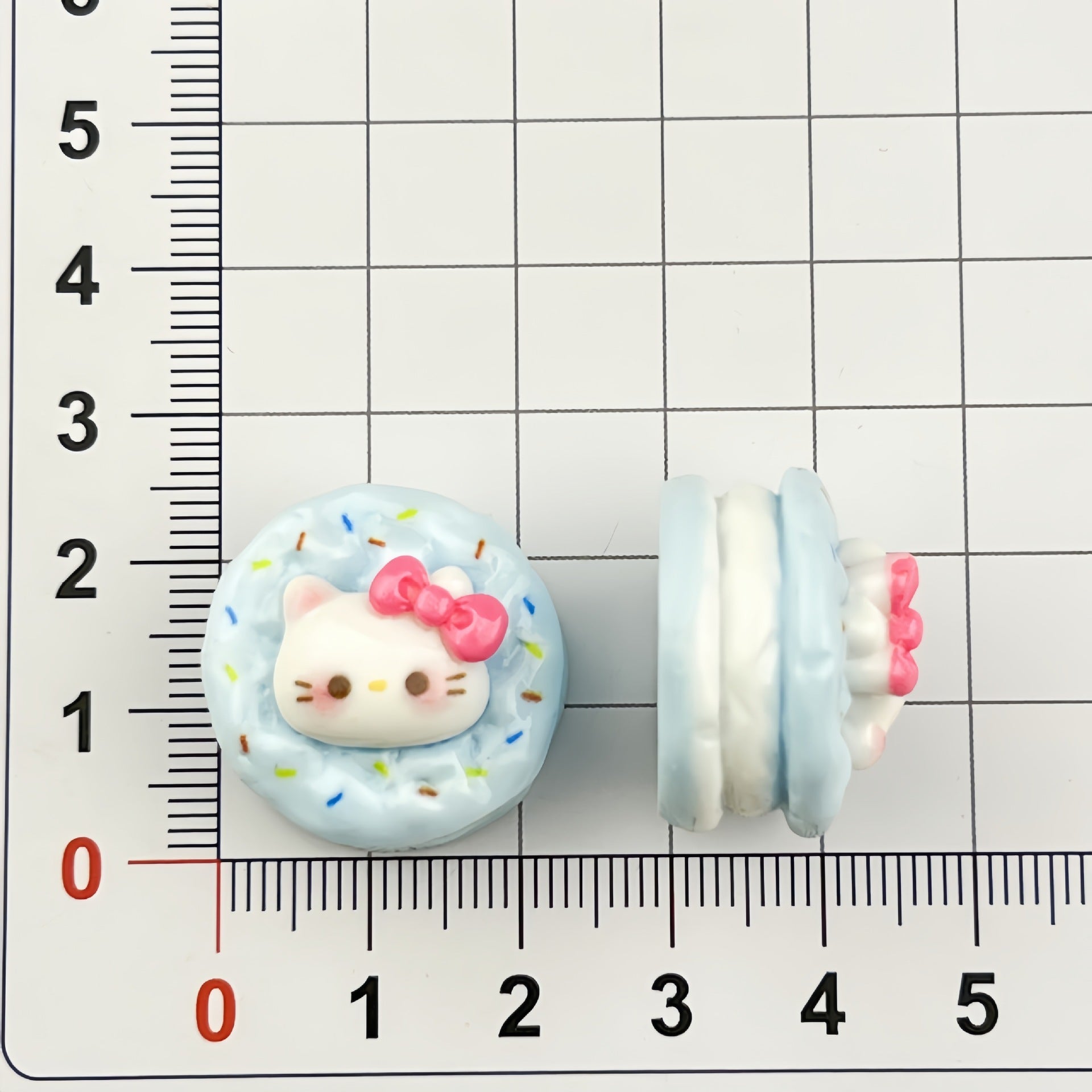 DIY Panda Egg Tart Charms Accessories – Customizable Phone Case, Hairpin, Fridge Magnet & Keychain Set