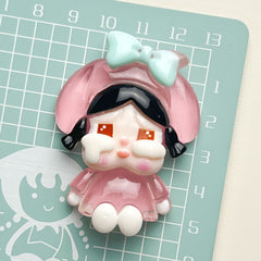 DIY Crying Baby Charms Accessories – Customizable Phone Case, Hairpin, Fridge Magnet & Keychain Set