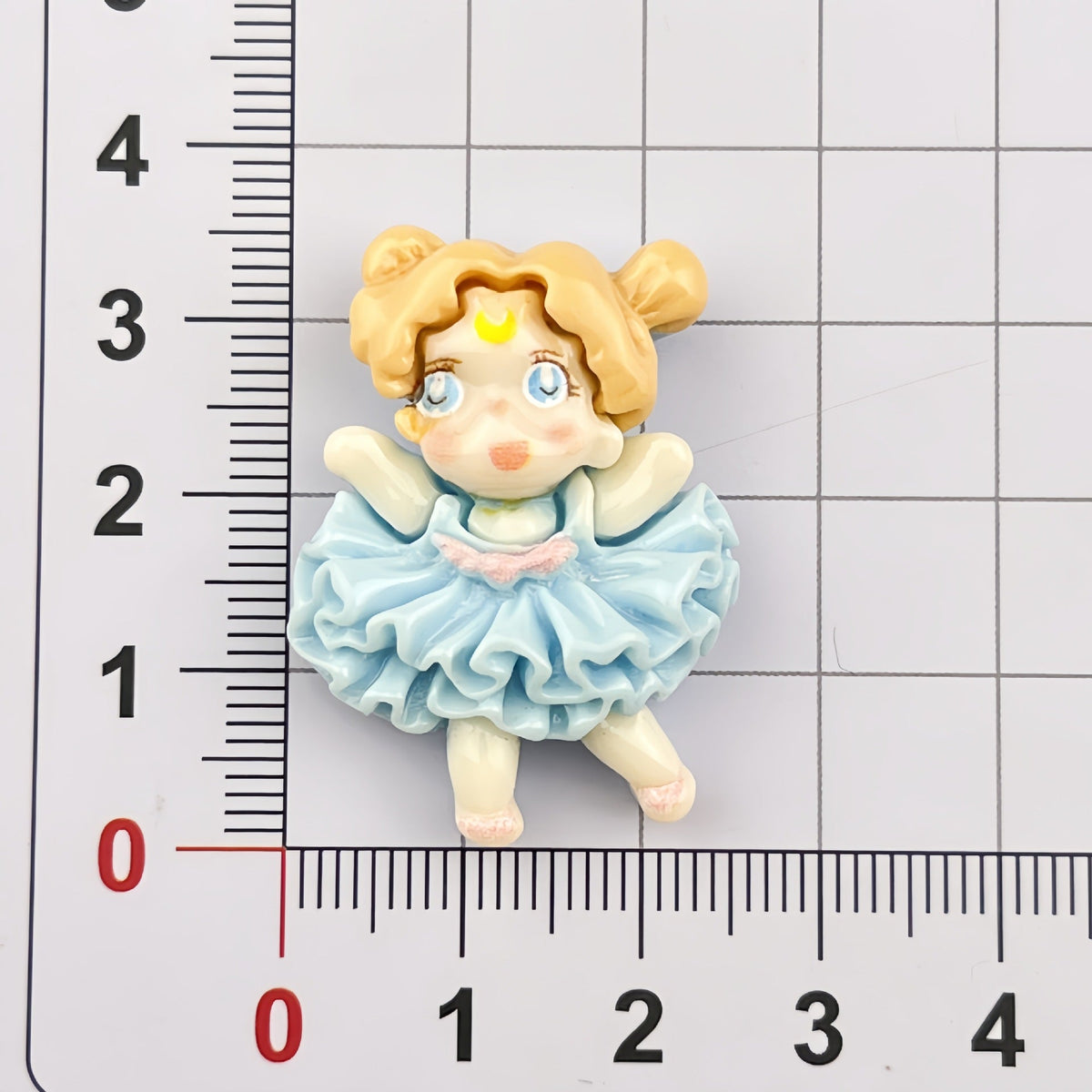 DIY Multi-Color Pleated Skirt Charms Accessories – Customizable Phone Case, Hairpin, Fridge Magnet & Keychain Set
