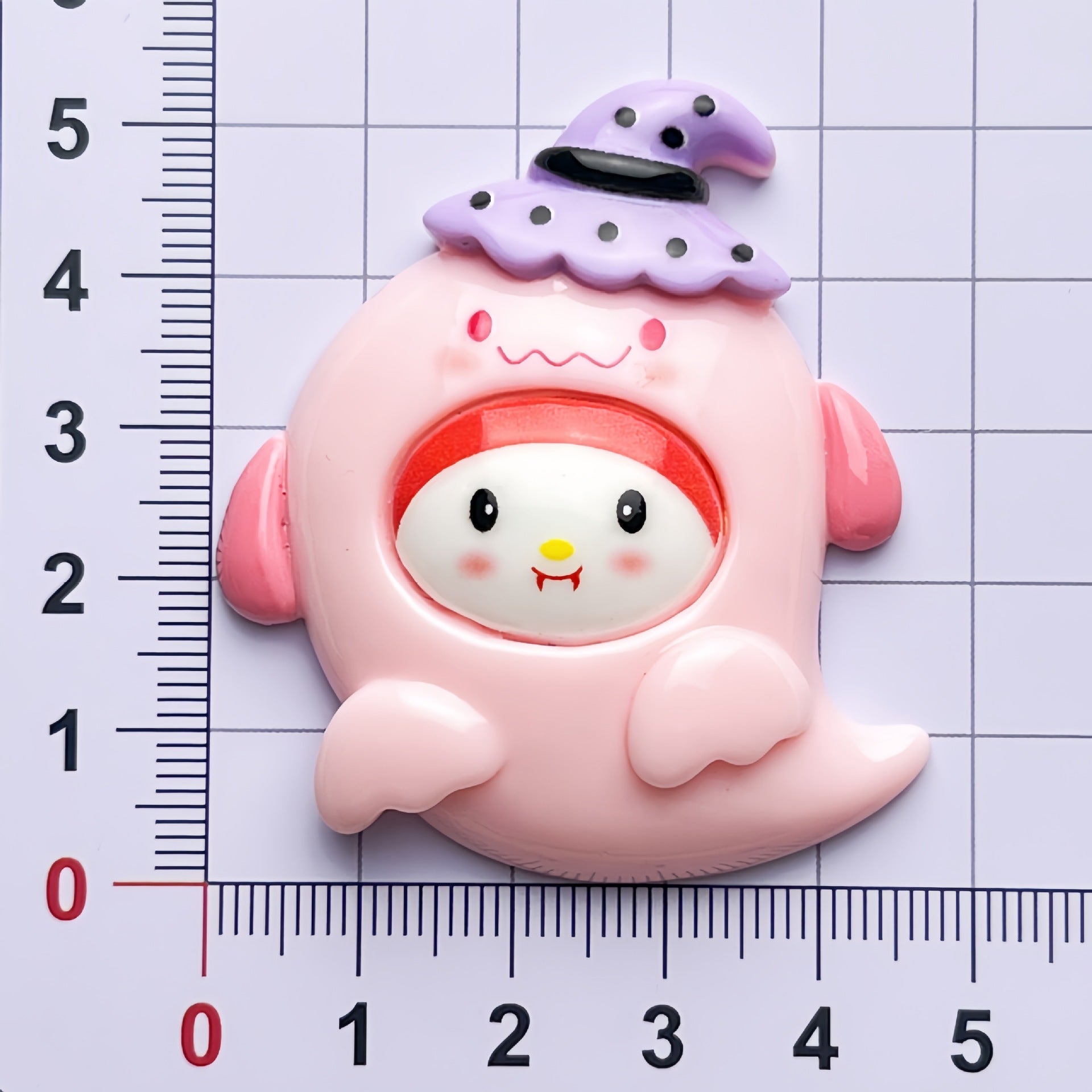 DIY  Halloween Sanrio  Charms Accessories – Customizable Phone Case, Hairpin, Fridge Magnet & Keychain Set