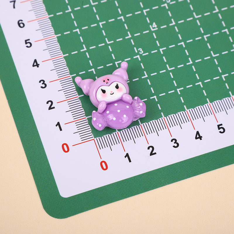 DIY Candy Animals Charms Accessories – Customizable Phone Case, Hairpin, Fridge Magnet & Keychain Set
