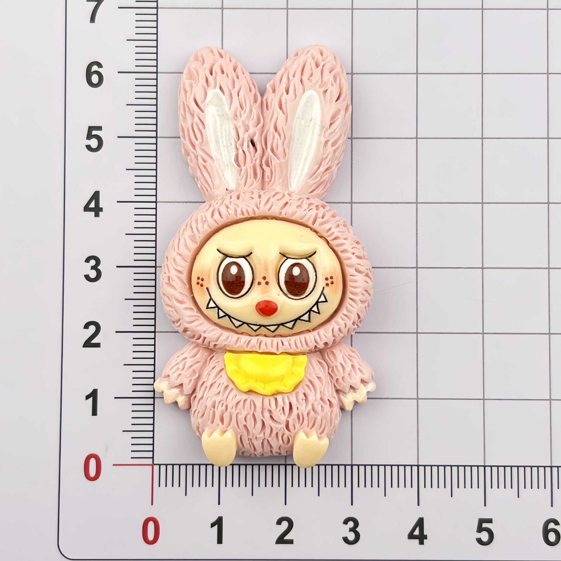 DIY Rabbit Ear Hat Charms Accessories – Customizable Phone Case, Hairpin, Fridge Magnet & Keychain Set