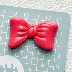 DIY  multi-color bow Charms Accessories – Customizable Phone Case, Hairpin, Fridge Magnet & Keychain Set