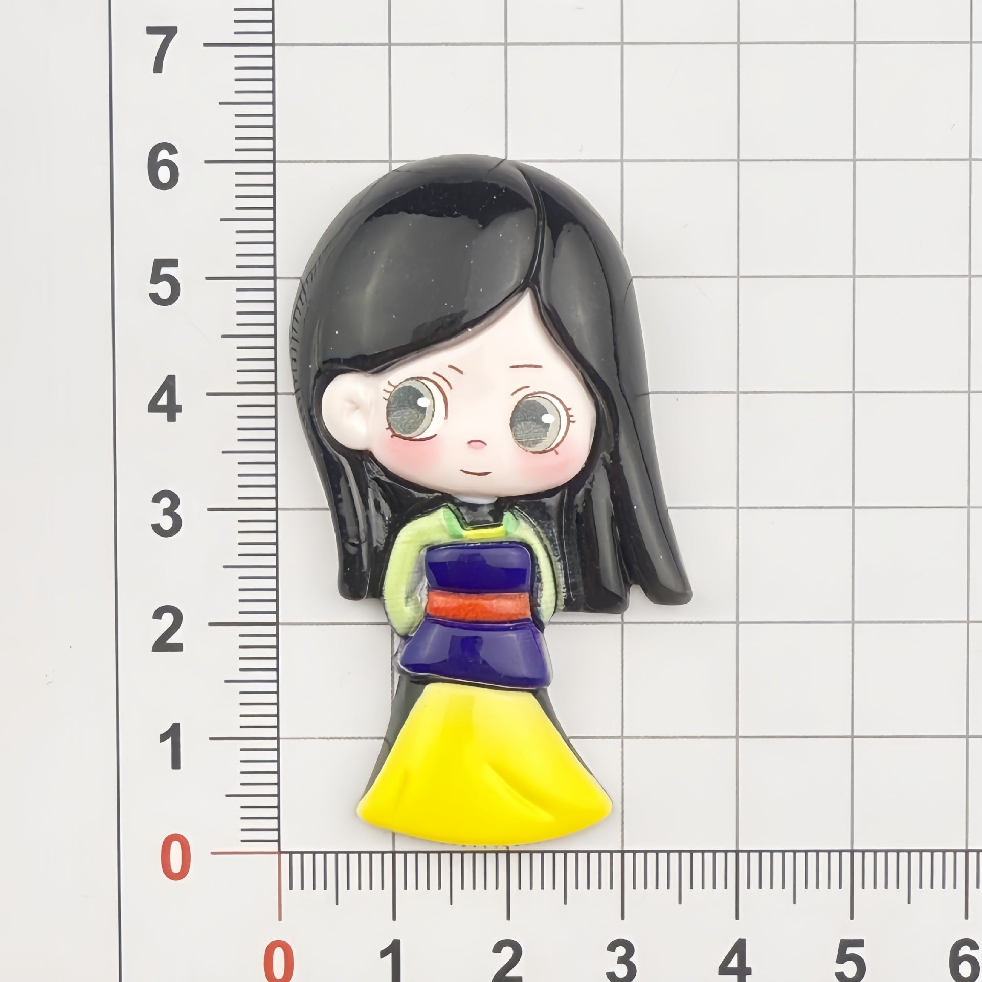 DIY  Princess  Cartoon Charms Accessories – Customizable Phone Case, Hairpin, Fridge Magnet & Keychain Set