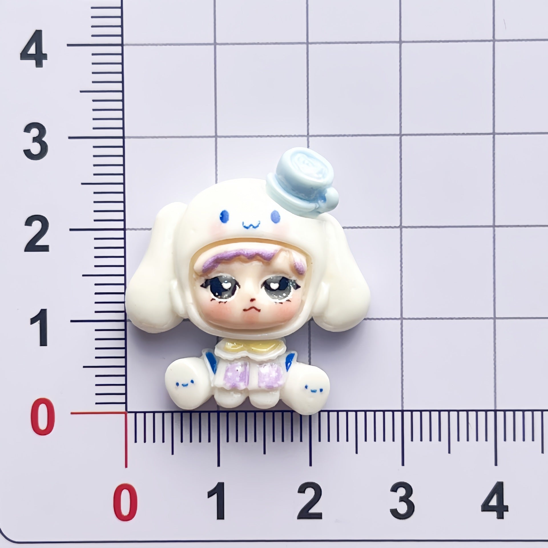 DIY Sanrio Quirky Girl Charms Accessories – Customizable Phone Case, Hairpin, Fridge Magnet & Keychain Set