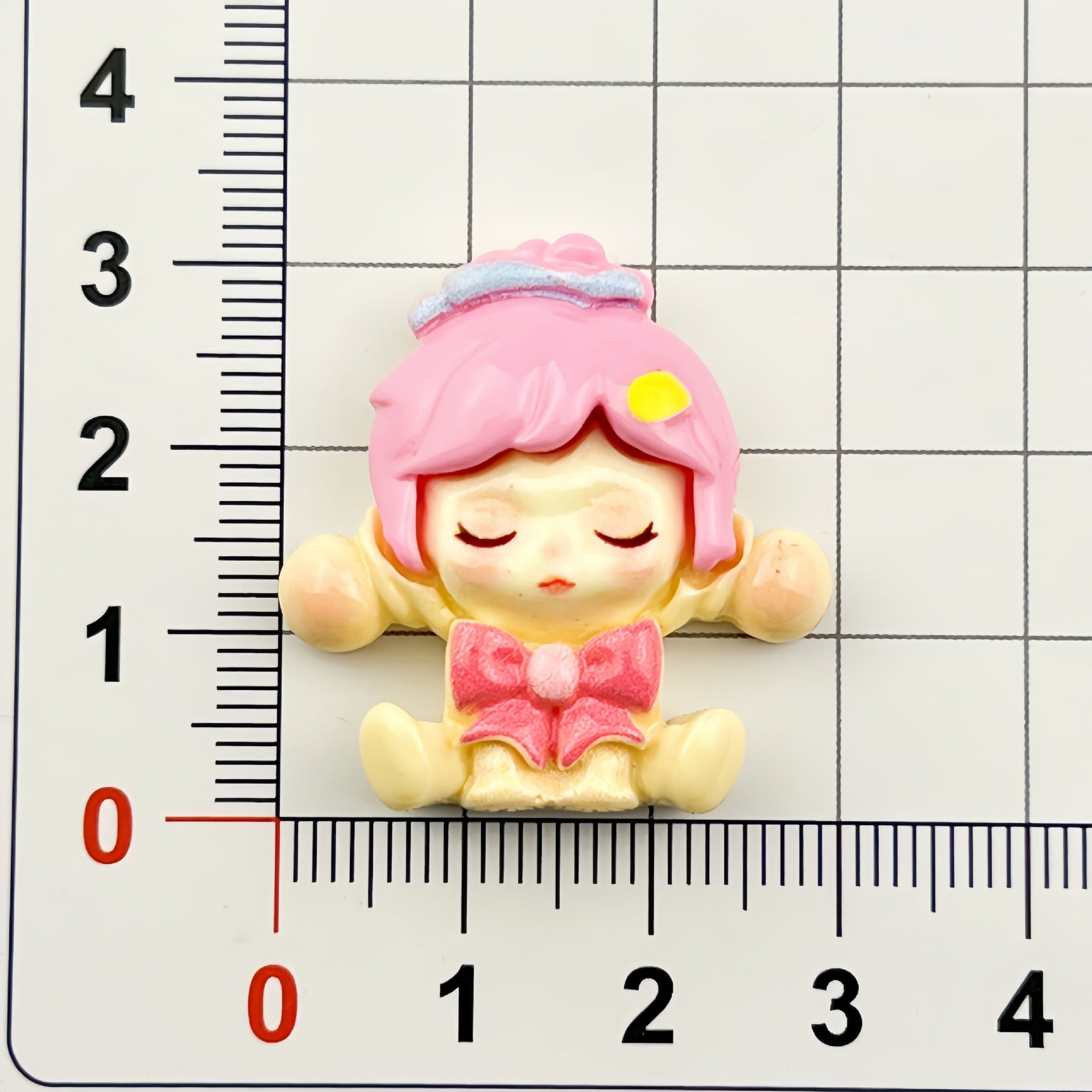 DIY Gradient Bubble Hat Girl Charms Accessories – Customizable Phone Case, Hairpin, Fridge Magnet & Keychain Set