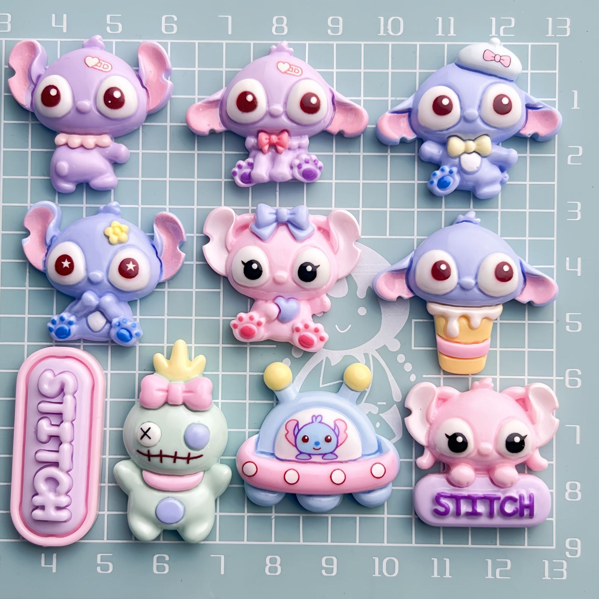 DIY Name Tag Charms Accessories – Customizable Phone Case, Hairpin, Fridge Magnet & Keychain Set