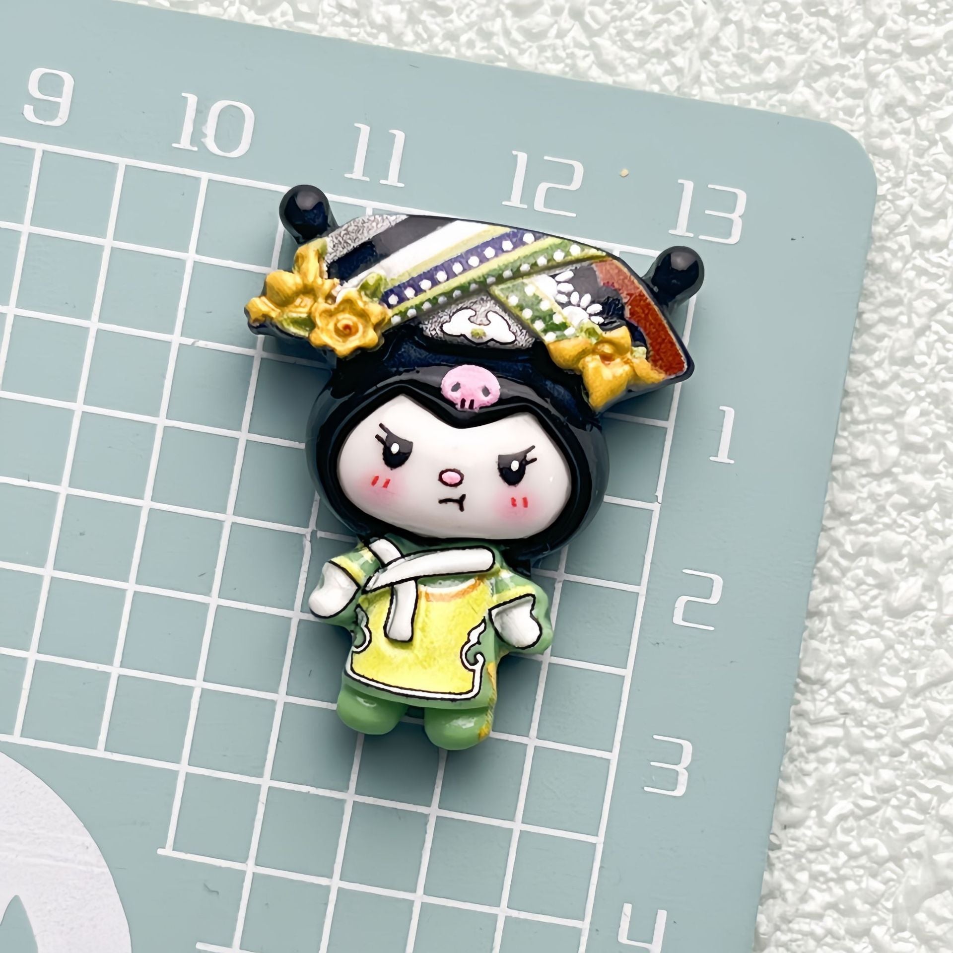 DIY Palace Sanrio Charms Accessories – Customizable Phone Case, Hairpin, Fridge Magnet & Keychain Set