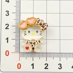 DIY Print Kitten Charms Accessories – Customizable Phone Case, Hairpin, Fridge Magnet & Keychain Set