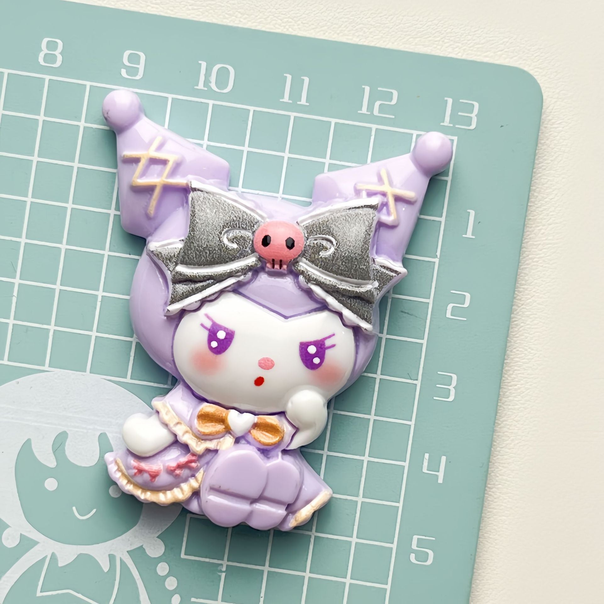 DIY Cute Cartoon Charms Accessories – Customizable Phone Case, Hairpin, Fridge Magnet & Keychain Set