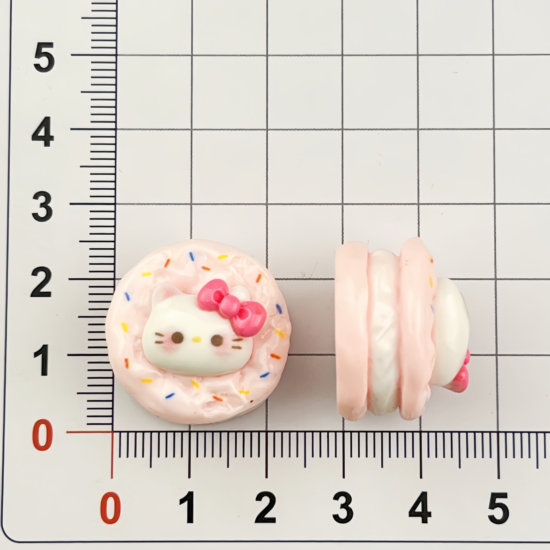 DIY Panda Egg Tart Charms Accessories – Customizable Phone Case, Hairpin, Fridge Magnet & Keychain Set