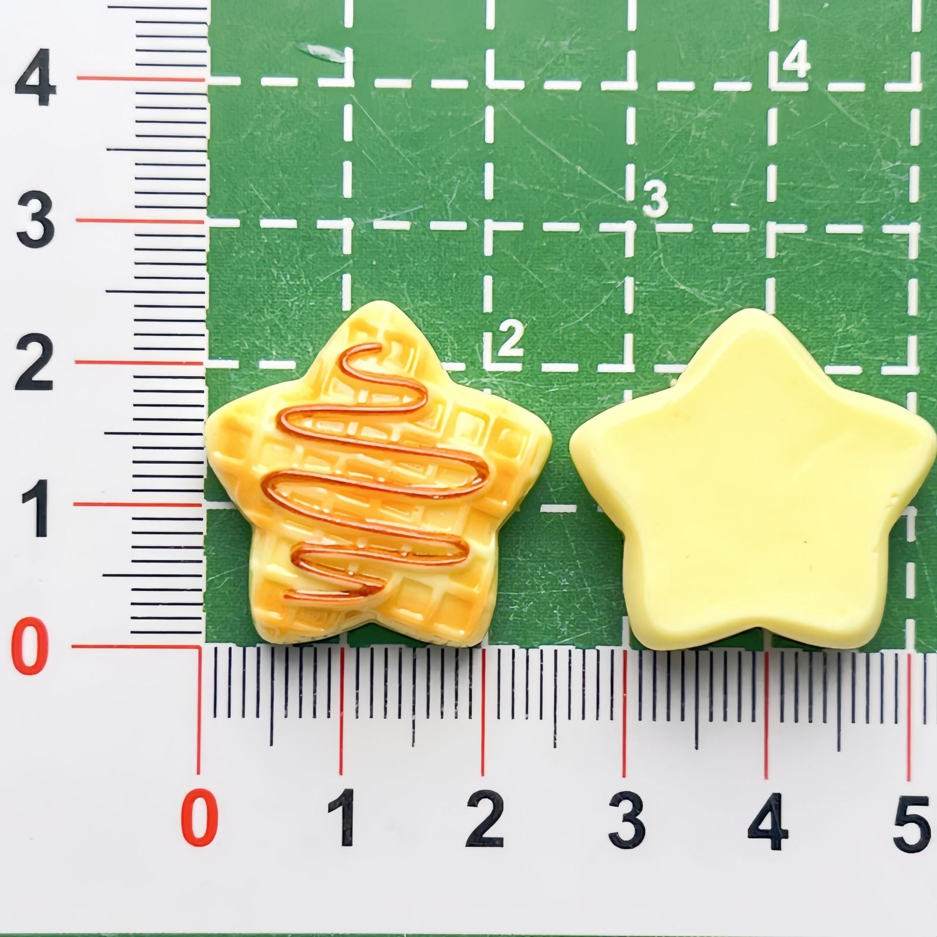 DIY Food Play Star Charms Accessories – Customizable Phone Case, Hairpin, Fridge Magnet & Keychain Set