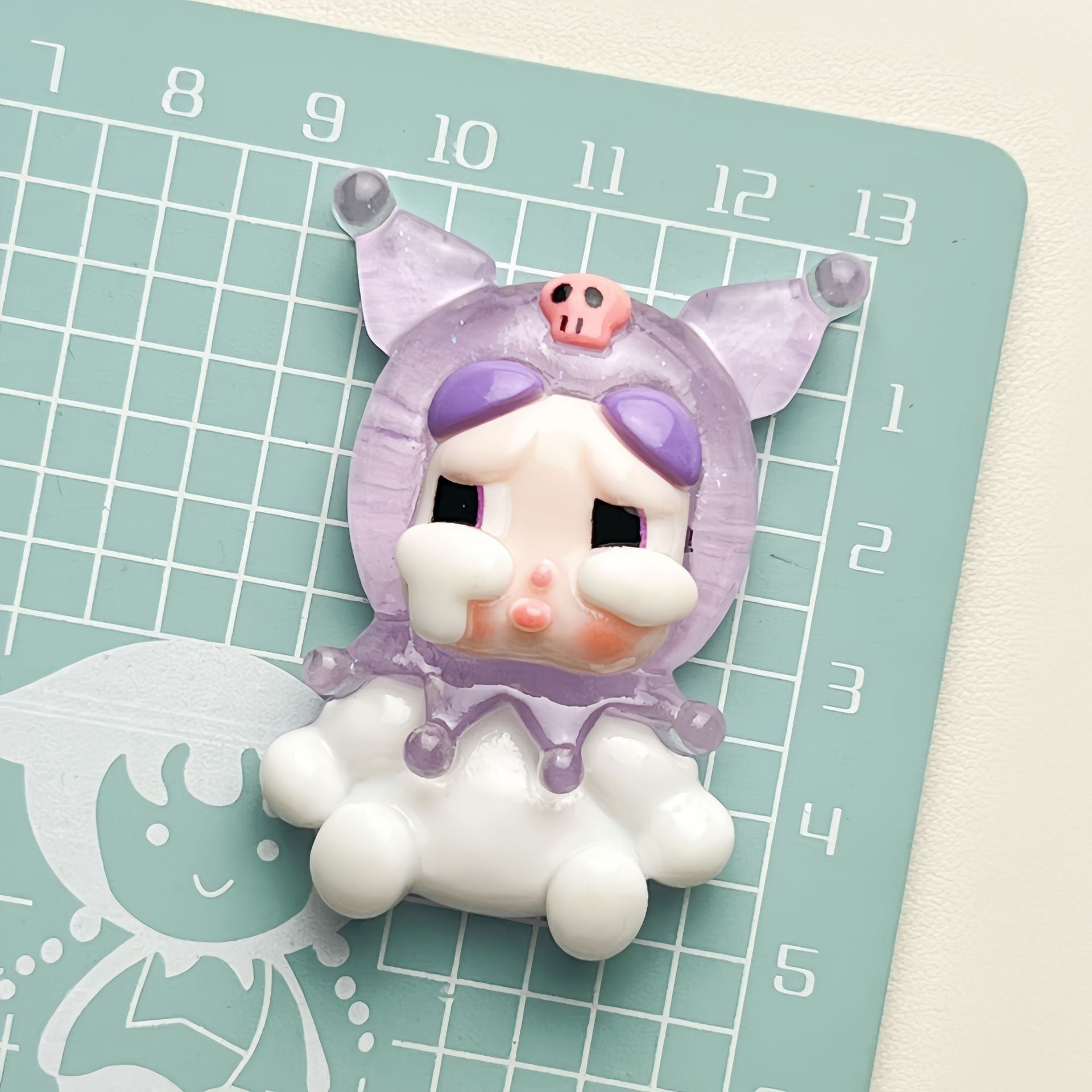 DIY Crying Baby Charms Accessories – Customizable Phone Case, Hairpin, Fridge Magnet & Keychain Set