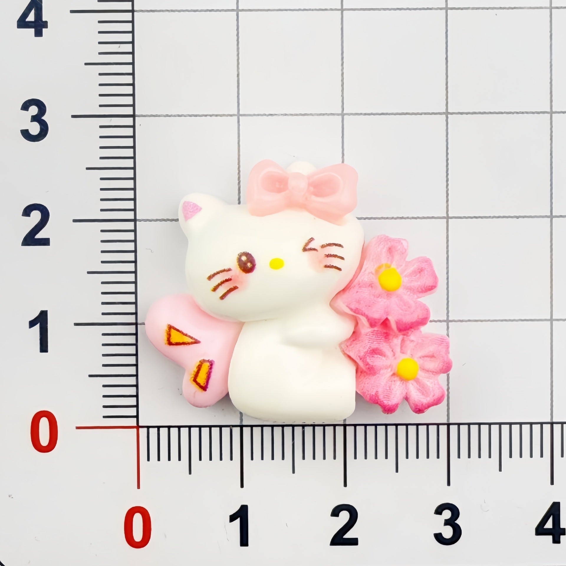 DIY  Sakura Kitten  Charms Accessories – Customizable Phone Case, Hairpin, Fridge Magnet & Keychain Set