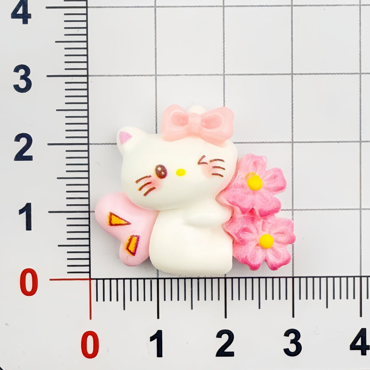 DIY  Sakura Kitten  Charms Accessories – Customizable Phone Case, Hairpin, Fridge Magnet & Keychain Set